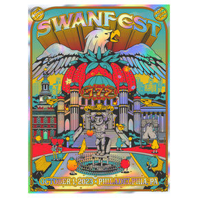 image of the poster for the swanfest 2023 on october 1, 2023 in philadelphia, PA