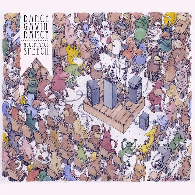 dance gavin dance acceptance speech album art