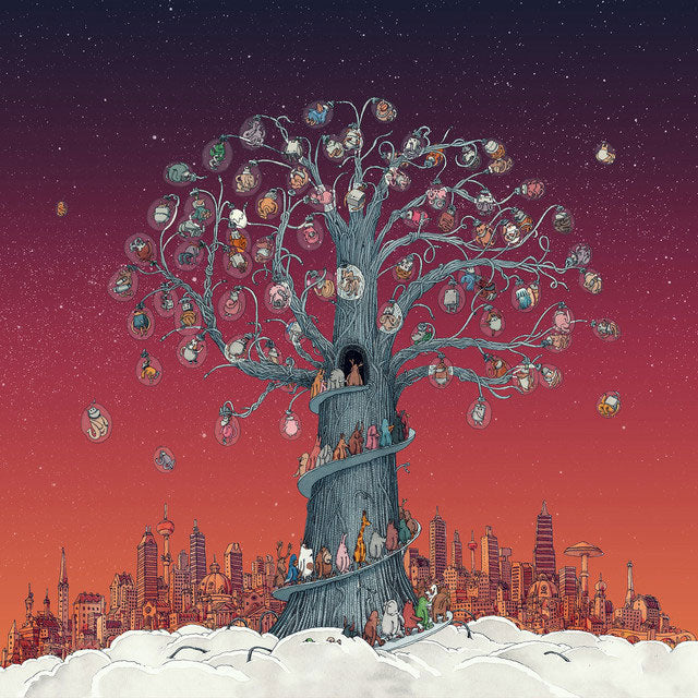dance gavin dance artificial selection album artwork