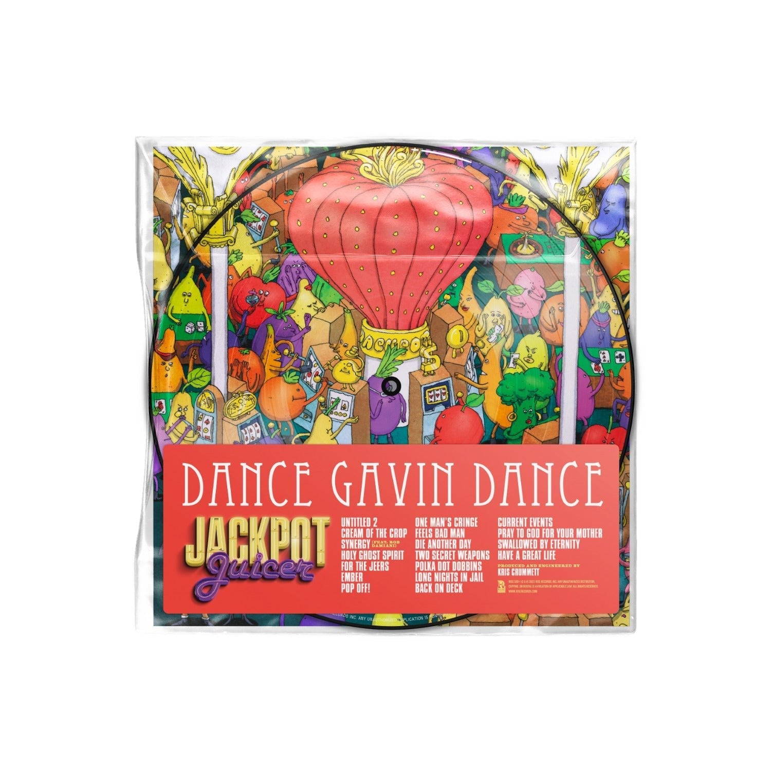 Dance Gavin Dance sold Jackpot Juicer Vinyl