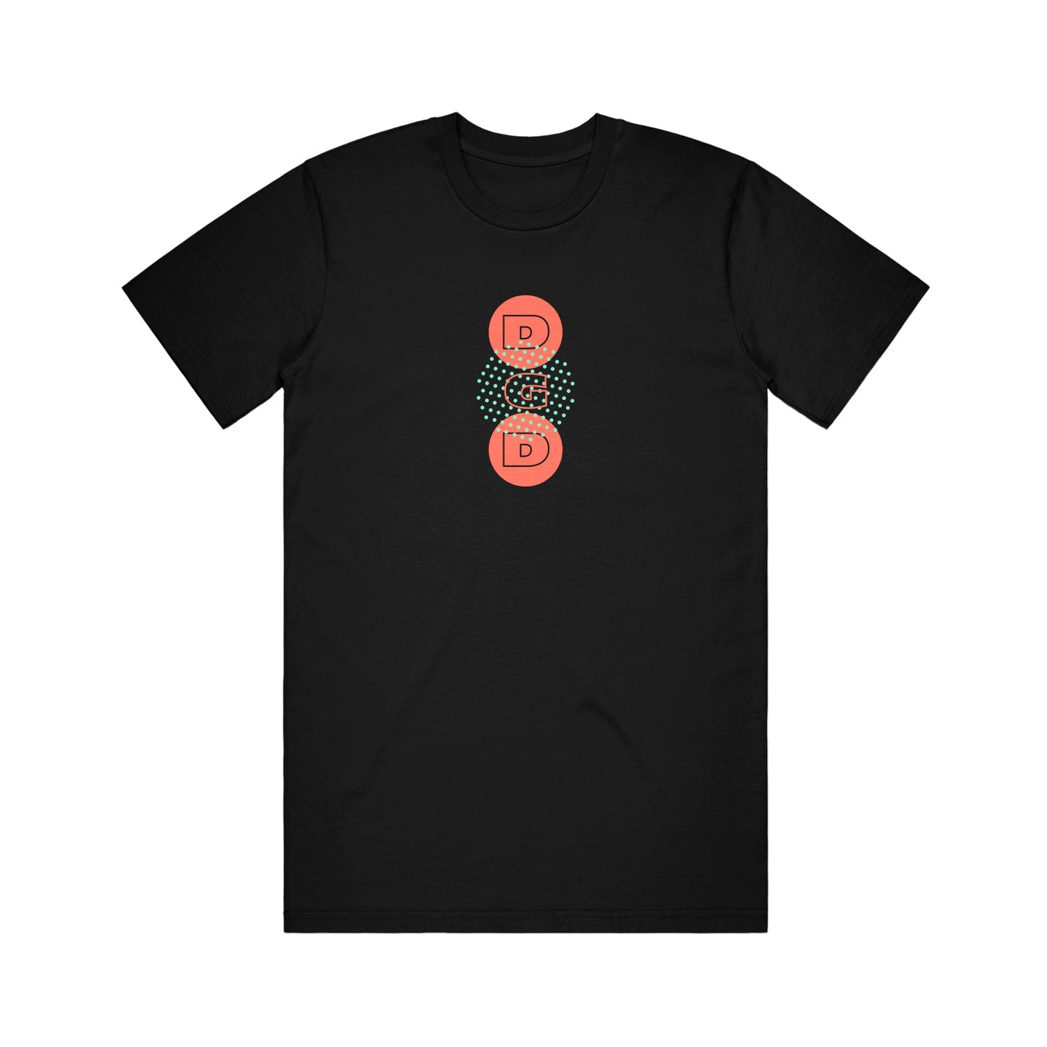 Abstract - Black T-Shirt