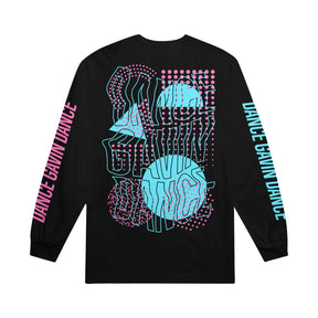 Abstract - Black Long Sleeve