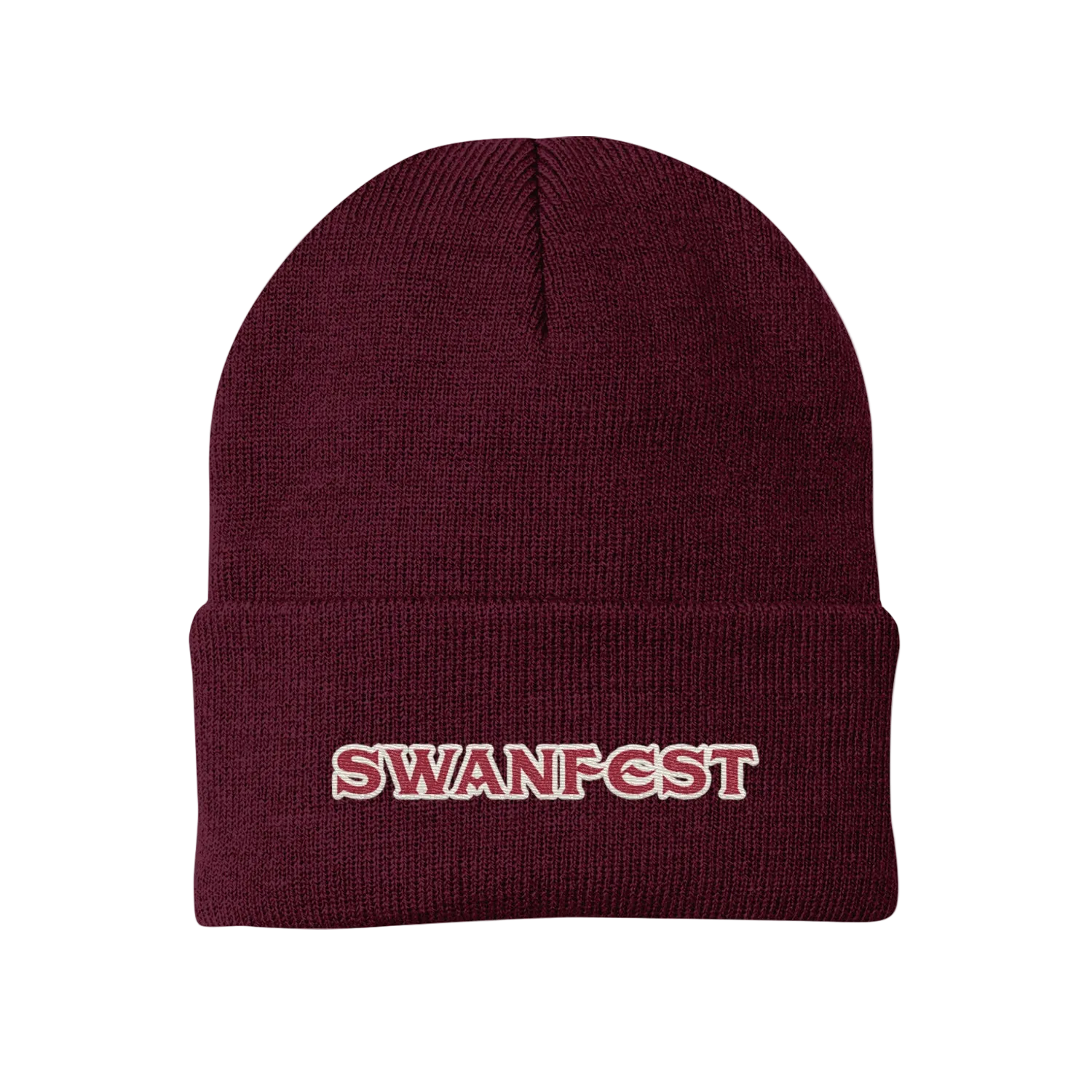 Logo Maroon Beanie