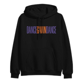 Black hoodie with 'DANCE Gavin DANCE' text in colorful letters 