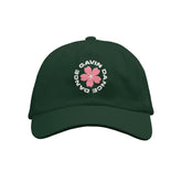 Cherry Blossom - Forest Green Dad Hat