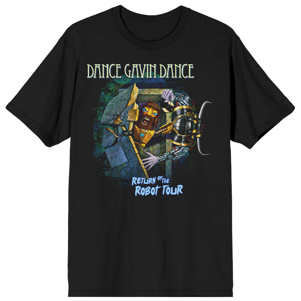 Official Dance Gavin Dance Store - Return of The Robot 2025 Itin Tee