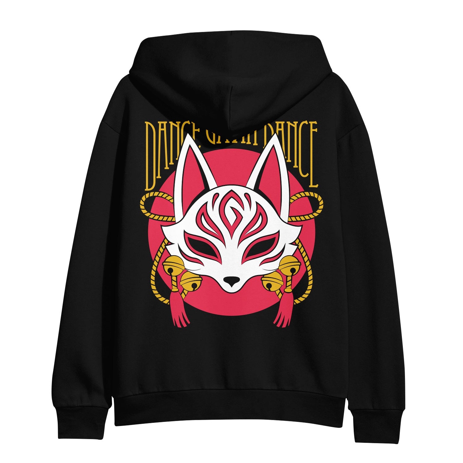 Kitsune - Black Pullover back