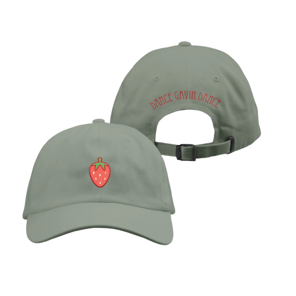 Official Dance Gavin Dance Store - Kawaii Strawberry Dad Hat