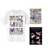 Downtown Battle Mountain II Tee + Poster + Sticker Pack Bundle