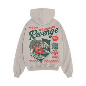 Strawberry Revenge Cement Hoodie