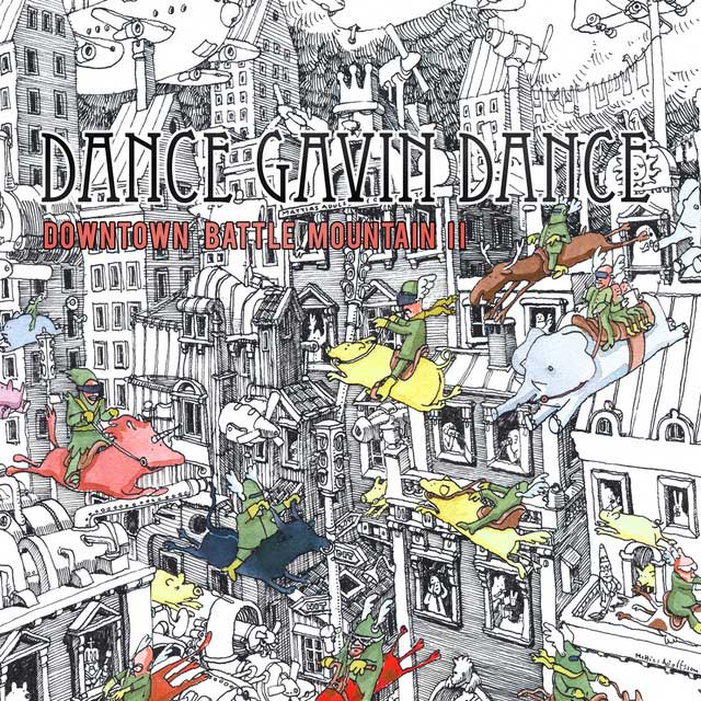 dance gavin dance downtown battle mountain ii instrumental album art 