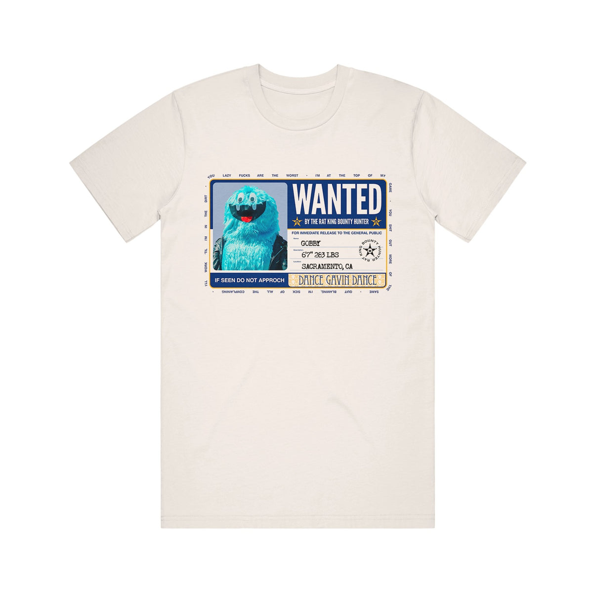 Wanted - Natural T-Shirt