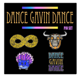 Dance Gavin Dance Pin Set